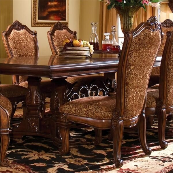 Michael Amini Wood Dining Set