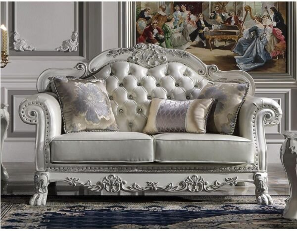 Dresden Bone White Sofa Set